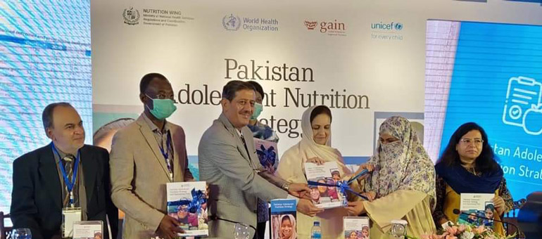 Ceremony to celebrate report launch in Pakistan 