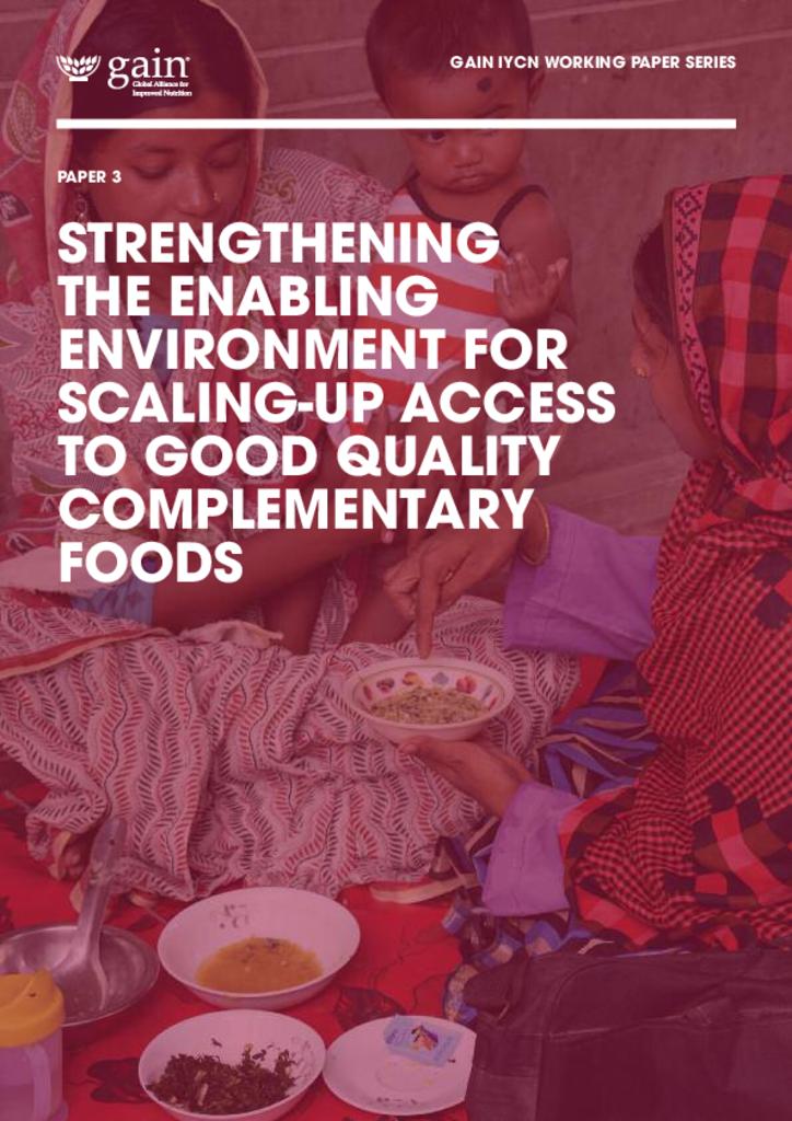 Strengthening the enabling environment for scaling-up access to good quality…