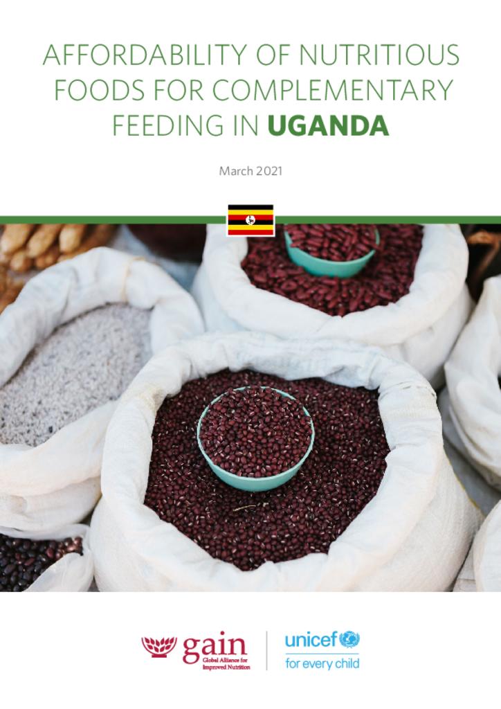 Affordability of nutritious foods for complementary feeding in Uganda